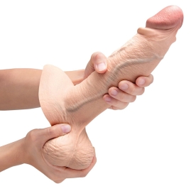 Фаллос b-Vibe Slipskin 9&quot; Girthy