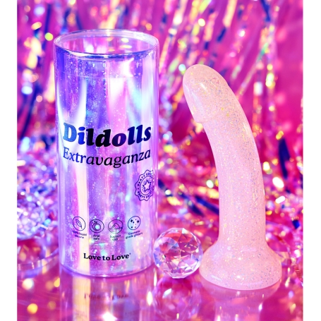 Фаллос из жидкого силикона Dildolls Extravaganza