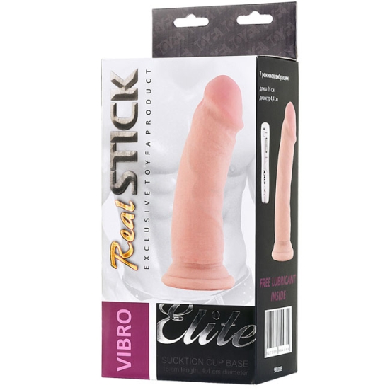 Фаллос-вибратор Toyfa RealStick Elite