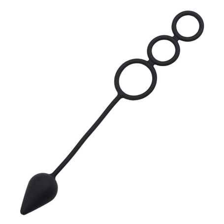 Эрекционные кольца с анальной пробкой Erotist Drop