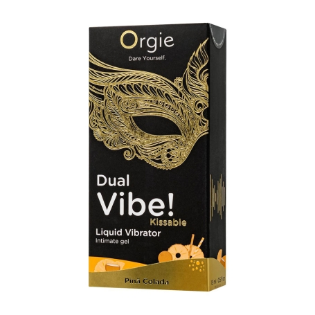 Съедобный гель с вибрацией Orgie DUAL VIBE