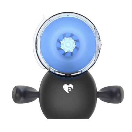 Робот-мастурбатор Amovibe Black Knight с бусинами